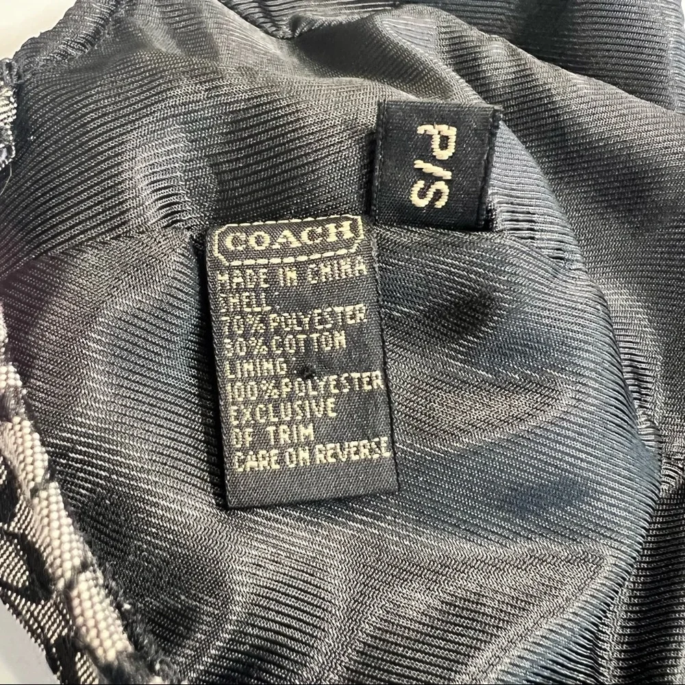 Authentic Coach Signature Baseball Hat - Picture 11 of 12
